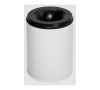 VAR VAR Corbeille à papier ignifuge tête extincteur gris 80 l Quantité:1
