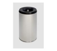 VAR VAR Corbeille à papier inox avec tête d’extinction 110 l Quantité:1