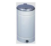 VAR VAR Couvercle en plastique Euro-Pedal argent gris 60 l Quantité:1