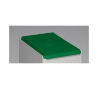 VAR VAR Couvercle pour conteneur plastique 40 l vert Quantité:1