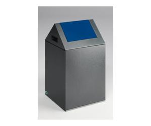 VAR VAR Distributeur de recyclage WSG 40 S corps argent antique trappe d’insertion bleu gentiane 43 l Quantité:1