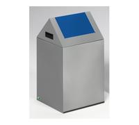 VAR VAR Distributeur de recyclage WSG 40 S corps argent, trappe d’insertion bleu gentiane 43 l Quantité:1