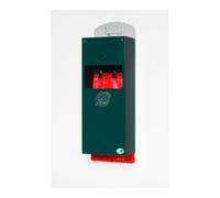 VAR VAR Distributeur de sacs à déjections canines avec cendrier DS 4 vert mousse 0,8/4 l Quantité:1