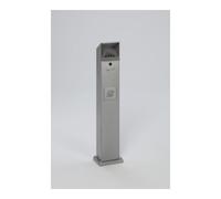 VAR VAR Poubelle cendrier sur pied SG 115 argent 2 l/5 l Quantité:1