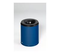 VAR VAR Poubelle ignifuge tête d’extinction bleu gentiane 80 l Quantité:1
