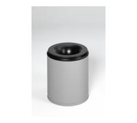 VAR VAR Poubelle ignifuge tête extincteur argent 80 l Quantité:1