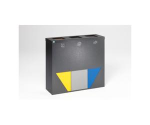 VAR VAR Station de collecte de matériaux WS Trapez 93 argent antique Quantité:1