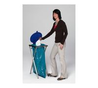 VAR VAR Support à ciseaux avec pédale et couvercle bleu Quantité:1