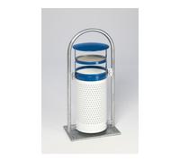 VAR VAR Support de tuyau RB 002 tête bleu gentiane - corps blanc 65 l Quantité:1