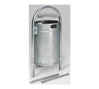VAR VAR Support pour coude de tuyau RB 007 galvanisé à chaud 60 l Quantité:1
