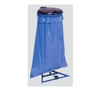 VAR VAR Support sac poubelle avec couvercle KS noir à pédale Quantité:1