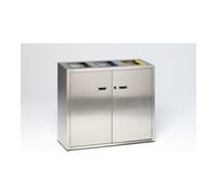 VAR VAR Système de tri des déchets en acier inoxydable 270 l Quantité:1