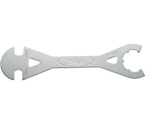 Var - YPEDAL15/17 - Clé à pédale pour Camping, Cyclisme, Unisexe, Adulte, Multicolore - Taille Unique