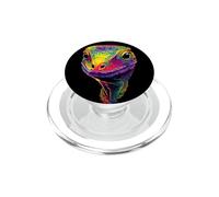Varan Lézard Reptile Varan de Komodo Varan à Bandes Lézard PopSockets PopGrip pour MagSafe