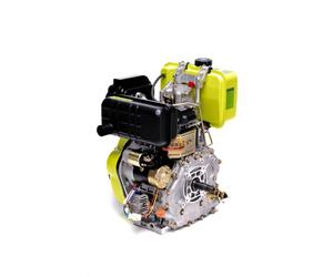 Varan Motors - 92683 Moteur Diesel 10CV 418cc + Démarrage Electrique, Sortie cônique FG3