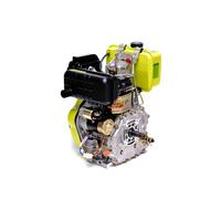 Varan Motors - 92683 Moteur Diesel 10CV 418cc + Démarrage Electrique, Sortie cônique FG3