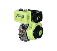Varan Motors - 92684 Moteur Diesel 14CV 456cc + Démarrage Electrique, sortie conique FG3