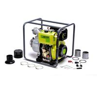Varan Motors - 92707 Pompe eau Diesel Motopompe 4'' 418cc 10CV, Dm. Electrique, 96m/h, 31m max