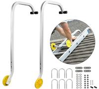 Varan Motors - DL-LRH001 Crochets de faîtage pour échelle EN131 0.93m, Attaches universelles pour échelle de toit