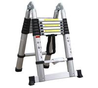 ECHELLE TELESCOPIQUE MULTIFONCTIONS 4.4m 2 EN 1, ESCABEAU TELESCOPIQUE 4.4m