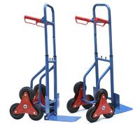 Varan Motors - HT1826 Chariot de transport - Diable pour escalier 6 roues charge jusqu' 200Kg
