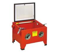 Varan Motors - NESB-09-B Cabine de sablage, sableuse à manchons microbilleuse 90 litres avec Accessoires