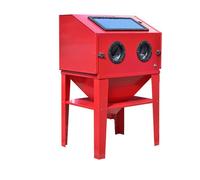 Varan Motors - NESB-10 Cabine de sablage 350 litres, microbilleuse, sableuse à manchons avec Accessoires