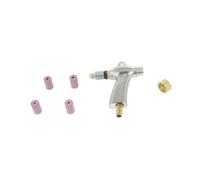Varan Motors - NESBG-12 Pistolet de sablage pour cabine commande au pied + 4 buses 6 et 7mm
