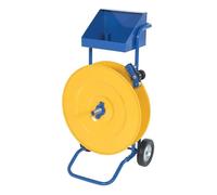 Varan Motors - SD70 Dérouleur de ruban de cerclage pour sangles plastique et acier, Dévidoir mobile de sangles