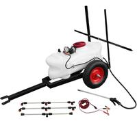 Varan Motors - SX-CZ100D Pulvérisateur électrique 12V pour Quad Tracteur Buggy, sur Remorque ¿ Epandeur Cuve 100L Tuyau 5 m, Agriculture & Désherbage