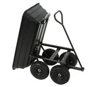 Varan Motors - TC1801 Diables de transport Brouette avec bac basculant, Charge maximale : 250kg