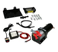 Varan Motors - Var-P3000-1B Treuil électrique 12V 1360Kg / 2720Kg 1000W, Treuil à câble longueur 10.2m Ø5.2mm