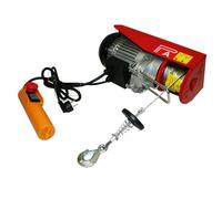 Treuil palan électrique 220V 250 / 500KG 1020W avec télécommande