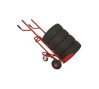 Varan Motors - WHEEL-TRL Chariot de transport de pneu - Diable pour pneus, roues, charge jusqu'à 150Kg