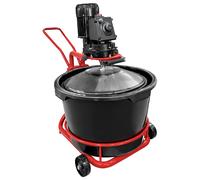 Varan Motors - XHMXA65 Mlangeur Malaxeur 900w avec cuve de 65 litres pour la colle, peinture, enduit, rsines, pltre, mortier etc.