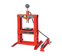 Varan Motors - XRD100300 Presse d'atelier hydraulique 10 Tonnes avec manomtre