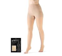 VARCOH - Bas de Contention à Bout Ouvert 20-30 mmHg Pour Cuisses,Bas de Contention Femme Soulagement et Soutien de Haute Qualité Pour vos Jambes