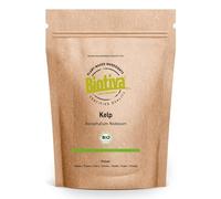 Varech bio en poudre fortement dosé - 200g - Iode naturel - Kelp - Conditionné en Allemagne - 100% végan - Sans agent de remplissage ni d'agent de séparation- Biotiva