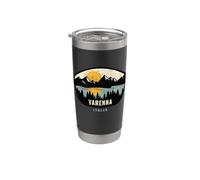 Varenna Italy Design Souvenir de vacances Gobelet isotherme en acier inoxydable double paroi