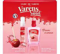 Varens Sweet Pomme D'amour Perfume Set - Women's Eau De Parfum 50 Ml + Bag Spray 20 Ml - Gourmand Fruity Apple - Made In France