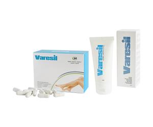 Varesil Duopack Traitement Des Varices 60 Capsules + Crème Tube 60ml