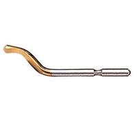 Vargus 151-29099 Shaviv Lame E200P en Acier rapide mit revêtement de nitrure de titane, Argent/or
