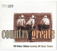 Various – Vari-Country Greats - Country Greats – Coffret 3 CD