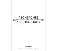 Varia Année 2017 - Collectif - Presses Universitaires Strasbourg - broché - Revue