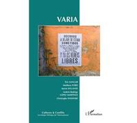 Varia - Collectif - L'harmattan - broché - Revue