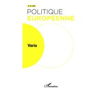 Varia - Collectif - L'harmattan - broché - Revue