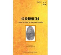 Varia Crimen - Revue Africaine De Sciences Criminelles