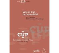 Varia en droit de l'insolvabilité Florence George (Auteur), Frédéric Georges (Auteur)
