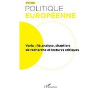 Clément Fontan – Varia : Ré.analyse, chantiers de recherche et lectures critiques – broché