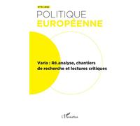 Varia : Ré.Analyse, Chantiers De Recherche Et Lectures Critiques